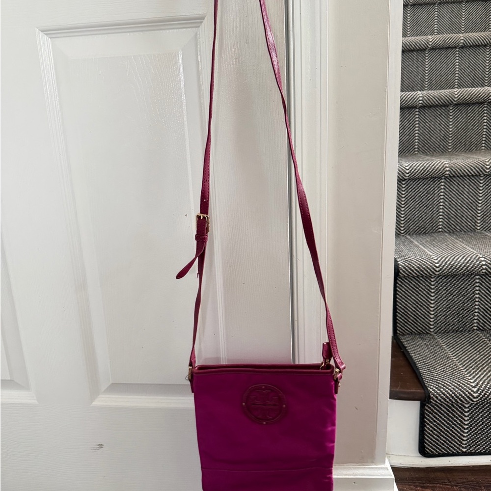 Tory Burch Vibrant Magenta Crossbody Bag